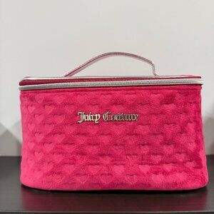 EUC Juicy Couture Hot Pink Train Case